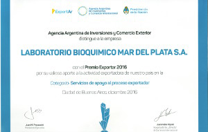 Premio Exportar 2016